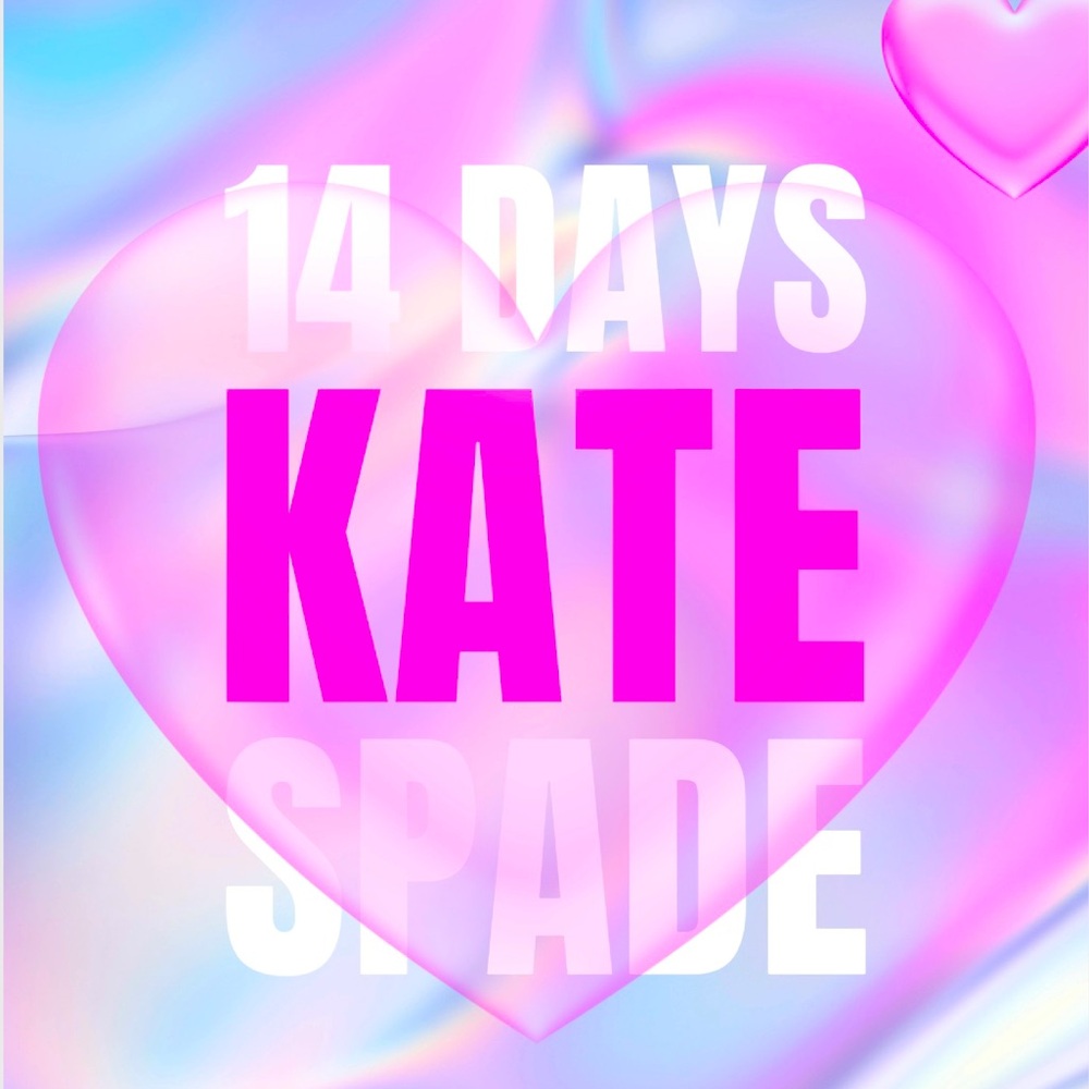 GIVEAWAY ♠️ 14 DAYS OF KATE SPADE ♠️